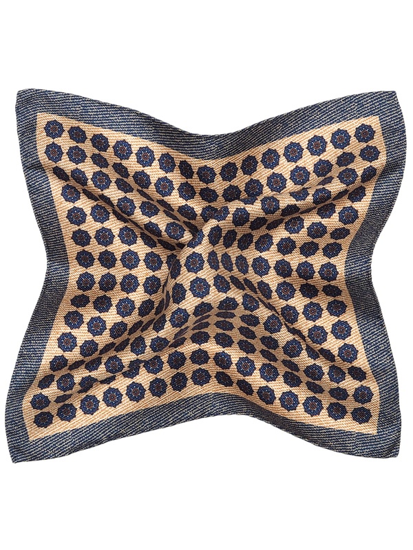 PJ-058 Jedwabna poszetka do garnituru 30x30 cm